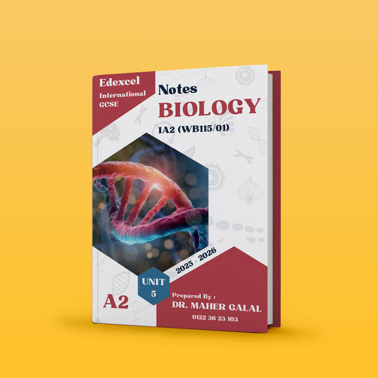 Edexcel A.S Biology (WBI15) Unit: 5 Study Notes Maher Galal (2026)