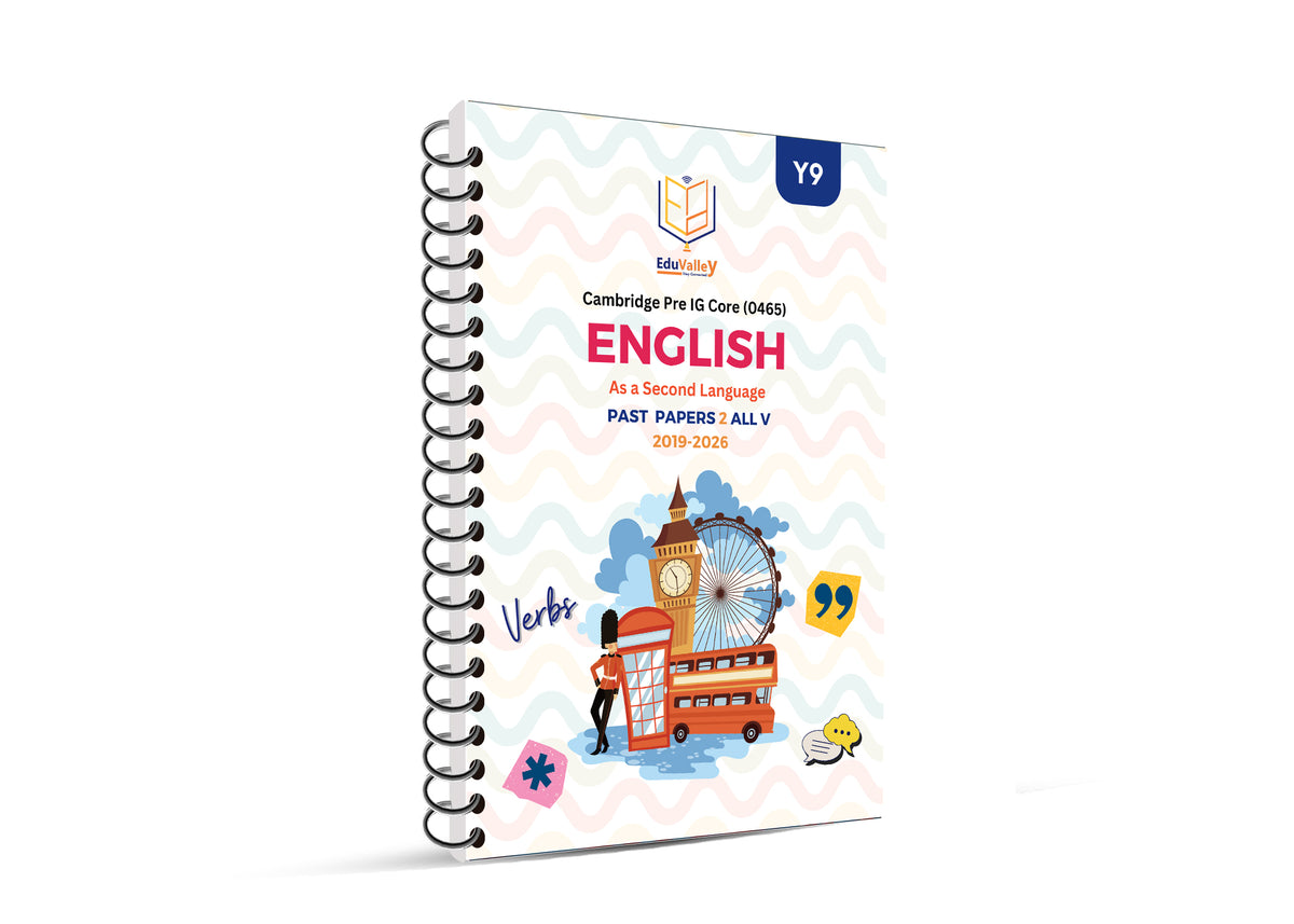 Year 9 Cambridge English as a second language  Package Mr. MOHAMED KAMAL
