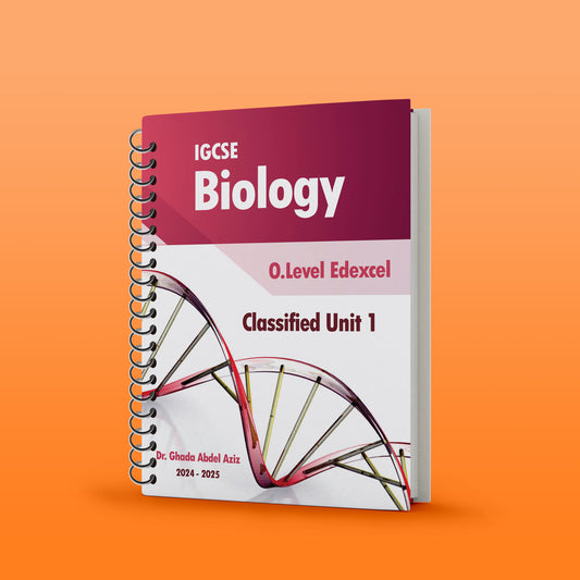 Edexcel O.L Biology 4BI0 Modular Classified Unit 1 With Mark Scheme  Dr. Ghada Abdel Aziz