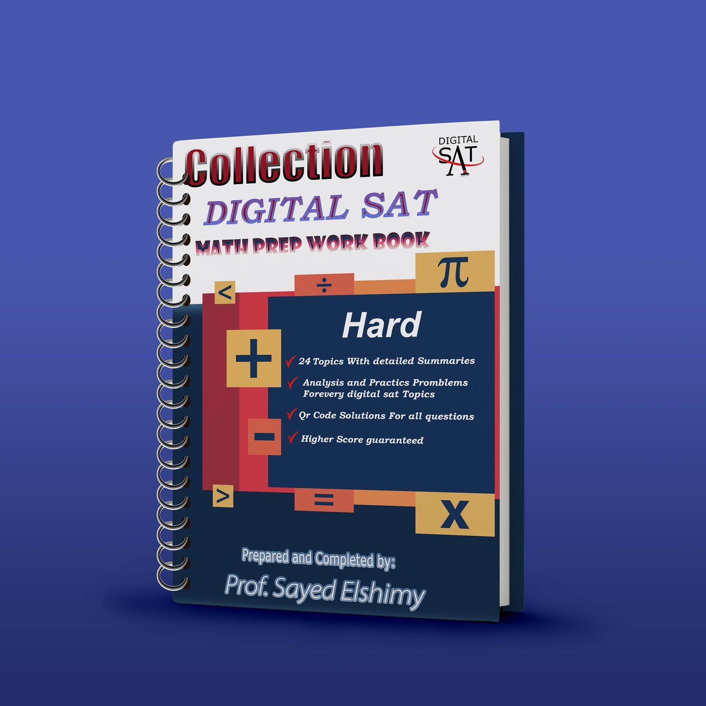 Collection Digital Sat Math ( Easy - Medium - Hard & Practice Tests ) 2025 Prof. Sayed Elshimy