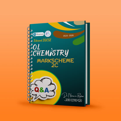 ورقة تصنيف خطي في الكيمياء من Edexcel OL (4CH1) باستخدام MS: 1C و 2C نوران رستم