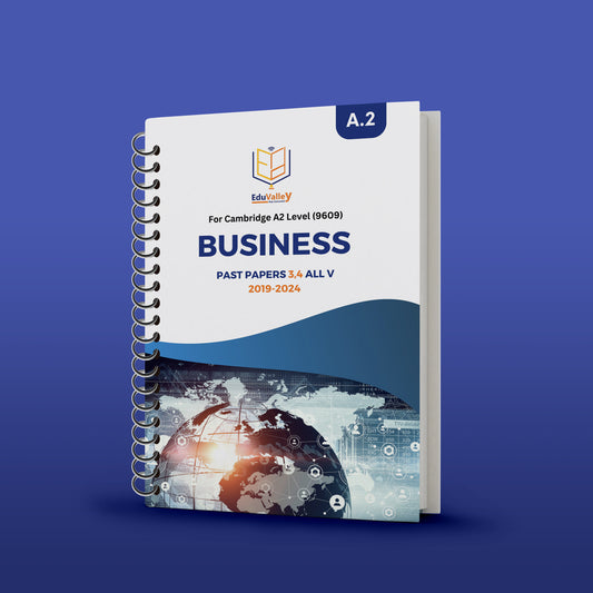 Cambridge AS Business (9609) PP Paper: 1,2 من 19 إلى 24 جميع المتغيرات.