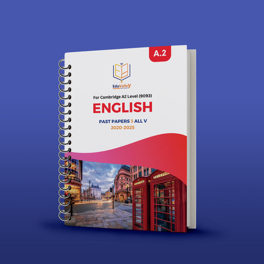 Cambridge A.2 English Language (9093) P.P Paper: 3,4 From 20-25 All Variants.