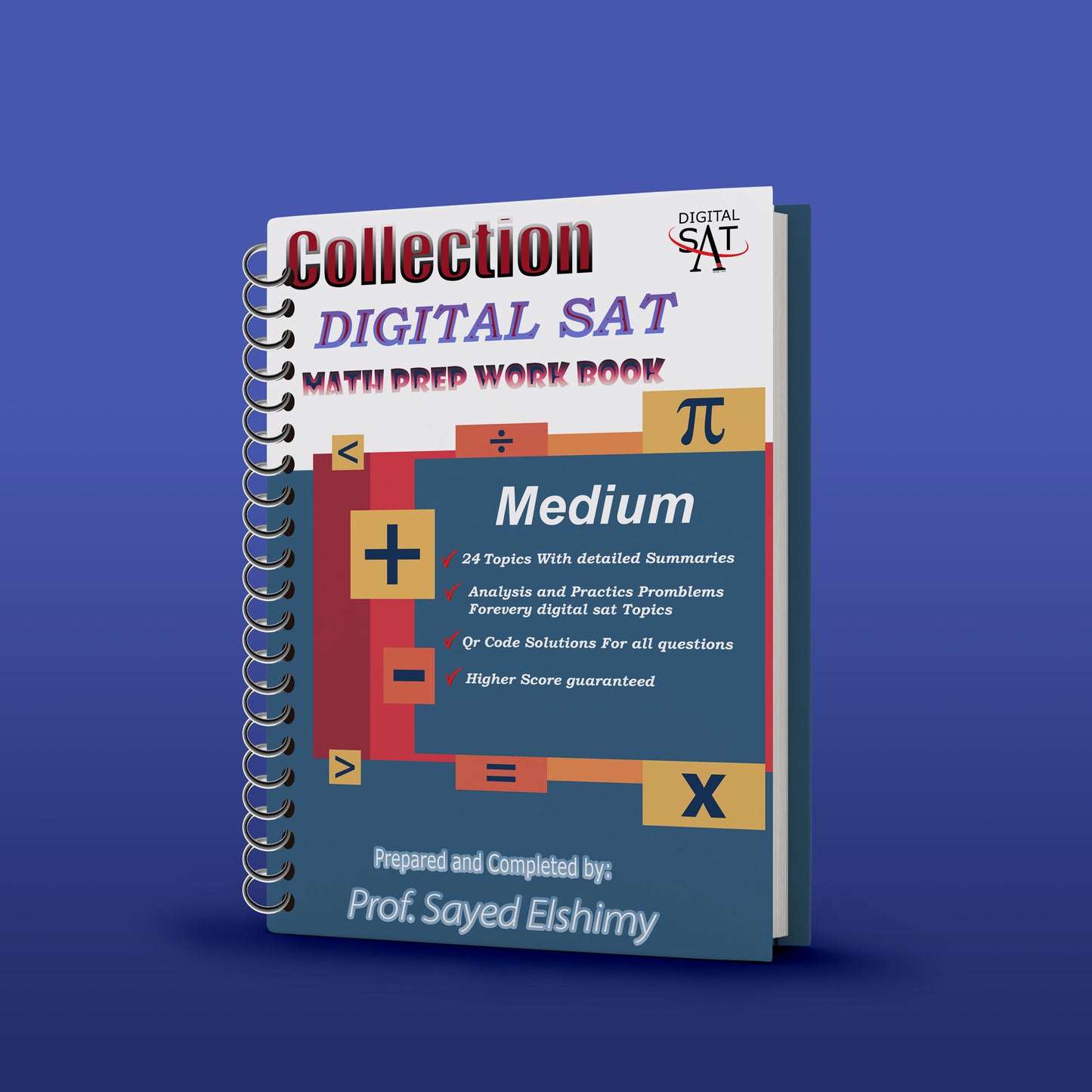 Collection Digital Sat Math ( Easy - Medium - Hard & Practice Tests ) 2025 Prof. Sayed Elshimy