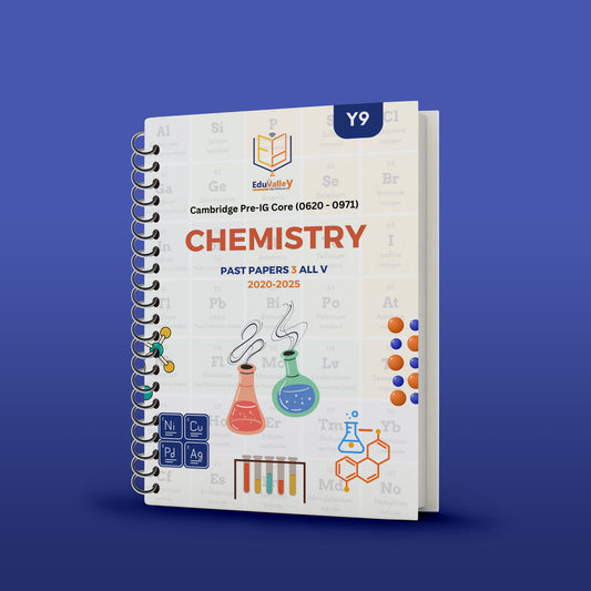Cambridge Pre-IG Chemistry (0620/0971) Question Paper: 1,3,6 From 20-25 All Variants