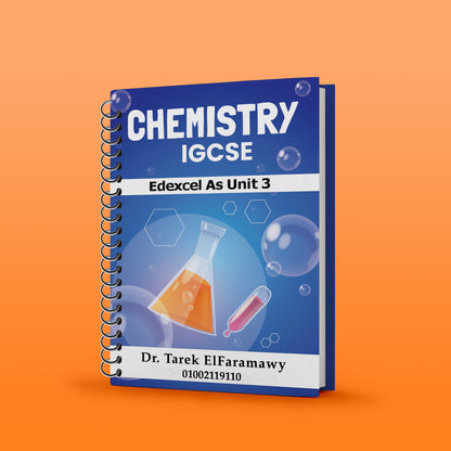 Edexcel AS Chemistry ( WCH12/01 ) , ( WCH13/01 ) - Past Papers with Mark Scheme & Notes Package - Dr. Tarel El-Faramawy ( 2026 )