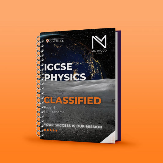 Cambridge Pre-IG  Physics (0625/0972) Classified Paper 3,6 With MS Mahmoud Noor