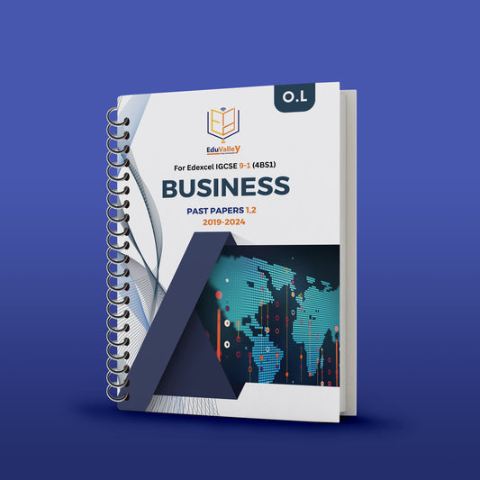 Edexcel OL Business (4BS1) PP Paper: 1,2 من 19 إلى 24.