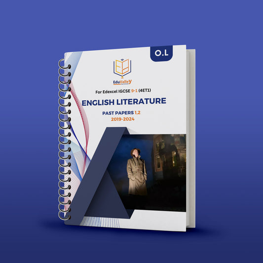 Edexcel OL الأدب الإنجليزي (4ET1) ورقة PP: 1،2 19-24.
