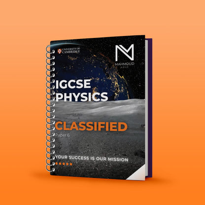 Cambridge Pre-IG  Physics (0625/0972) Classified Paper 3,6 With MS Mahmoud Noor