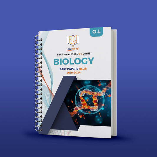 Edexcel OL Biology (4BI1) PP Paper: 1B،2B من 19 إلى 24.