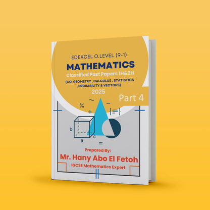 مذكرات رياضيات EDEXCEL OL مصنفة مع الإجابات هاني أبو الفتوح