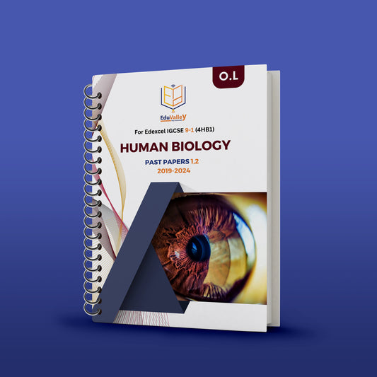 Edexcel OL Human Biology (4HB1) PP Paper: 1,2 WITH R من 19 إلى 24.