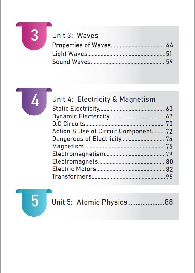 Cambridge Pre-IG  Physics (0625/0972) Package Notes, Classified with Mark Scheme Ahmed Badran 2026