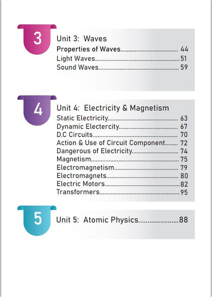 Cambridge Pre-IG  Physics (0625/0972) Package Notes, Classified with Mark Scheme Ahmed Badran 2026