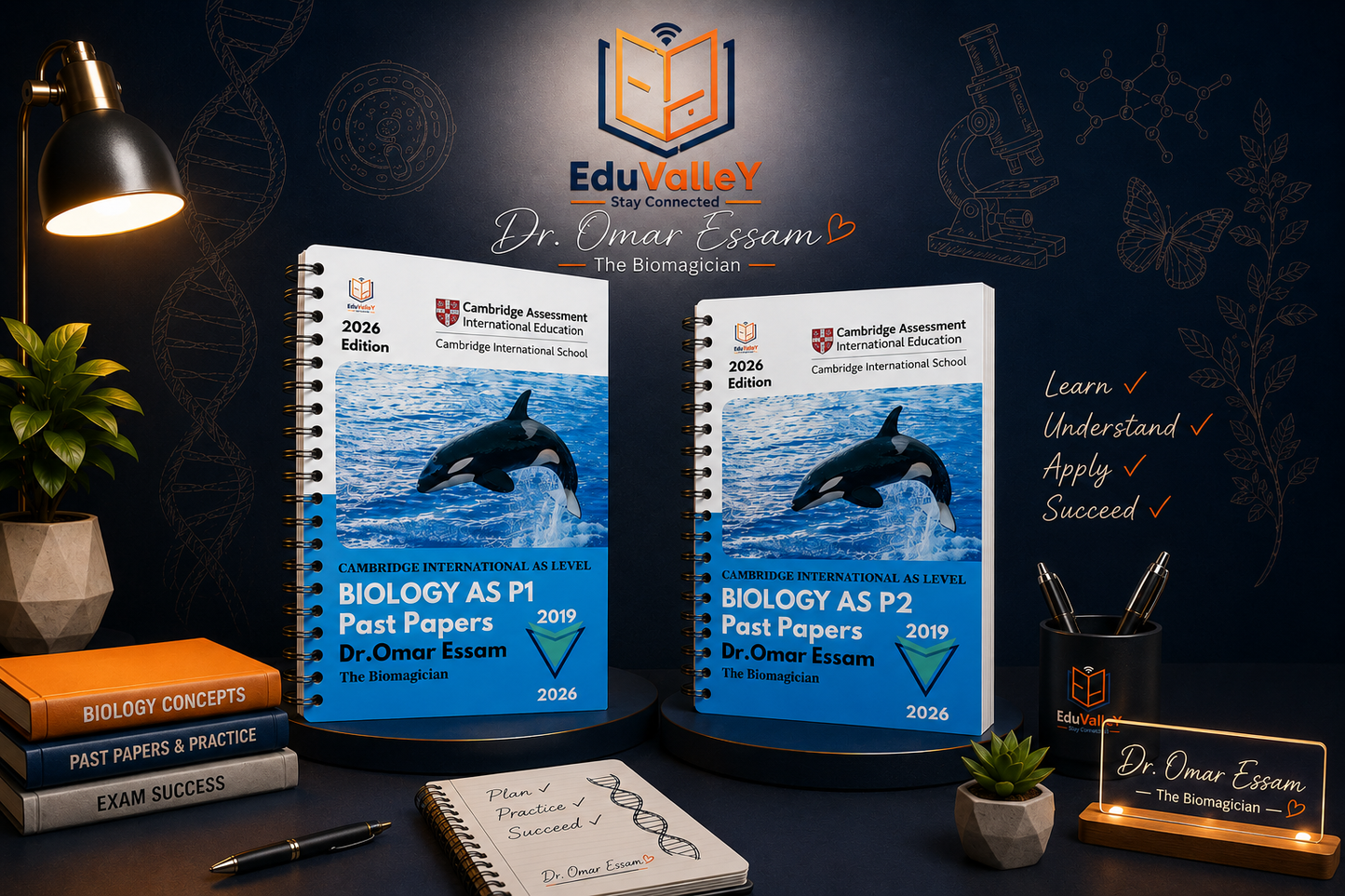 Cambridge AS Biology (9700) Past Papers 1 & 2 – Dr. Omar Essam (2026-2027)