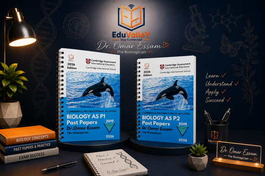 Cambridge AS Biology (9700) Past Papers 1 & 2 – Dr. Omar Essam (2026-2027)