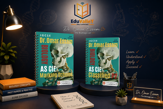 Cambridge AS Biology (9700) Classified with Mark Scheme – Dr. Omar Essam (2026-2027)
