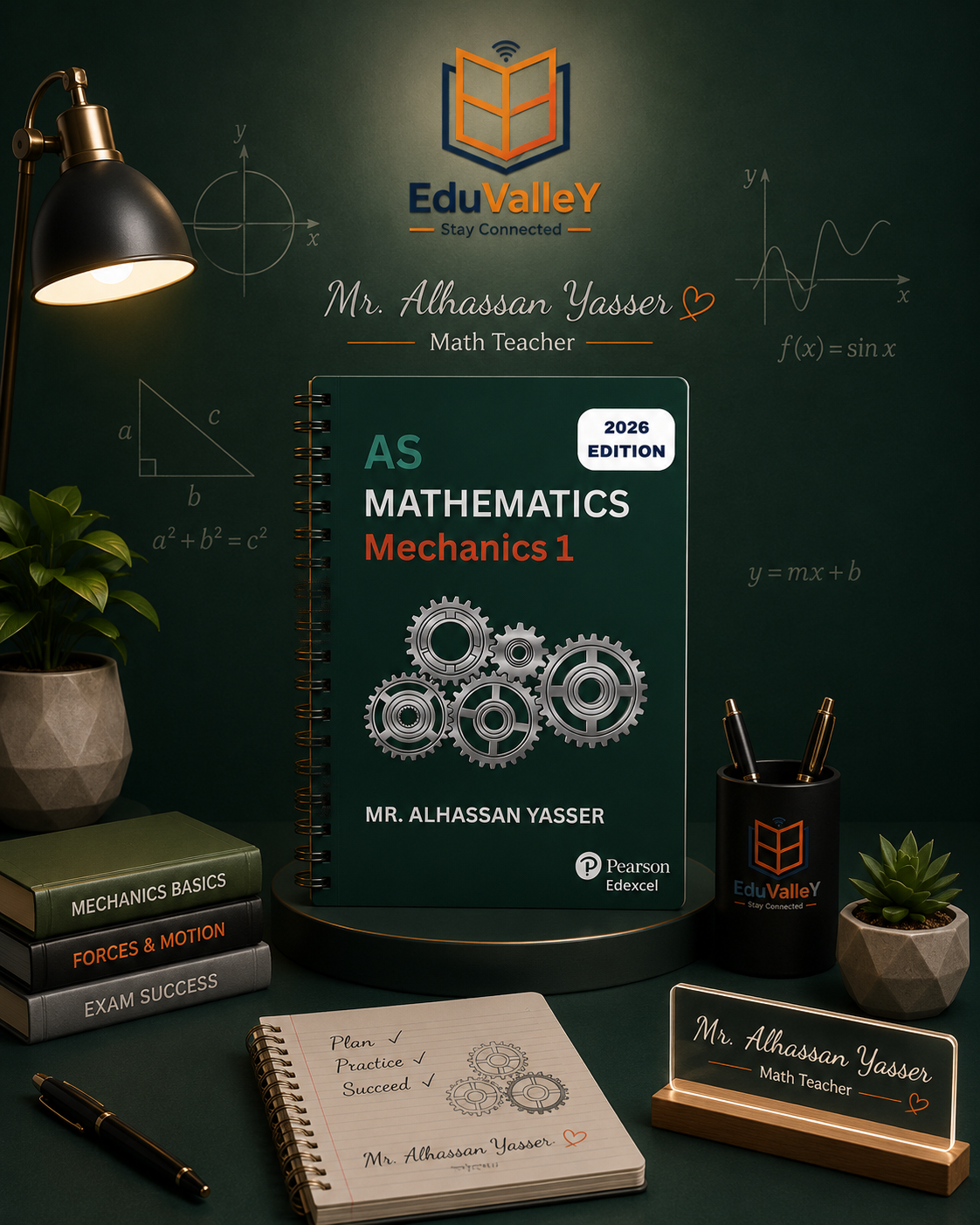 Edexcel IAS Mathematics | Pure Mathematics P1 & P2, M1 Classified Questions | Mr. Alhassan Yasser | 2026–2027