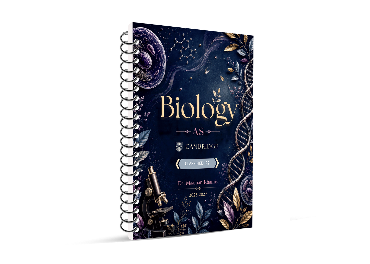 Cambridge AS Level Biology (9700) Classified P1&2 WITH Mark Scheme  | Dr. Maaman Khamis 2026-2027
