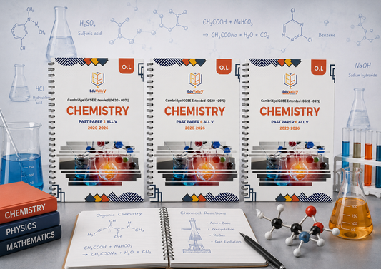 Cambridge O Level Chemistry (0620/0971) Past Papers | P2, P4, P6 | 2020–2026 | All Variants + QR Mark Schemes