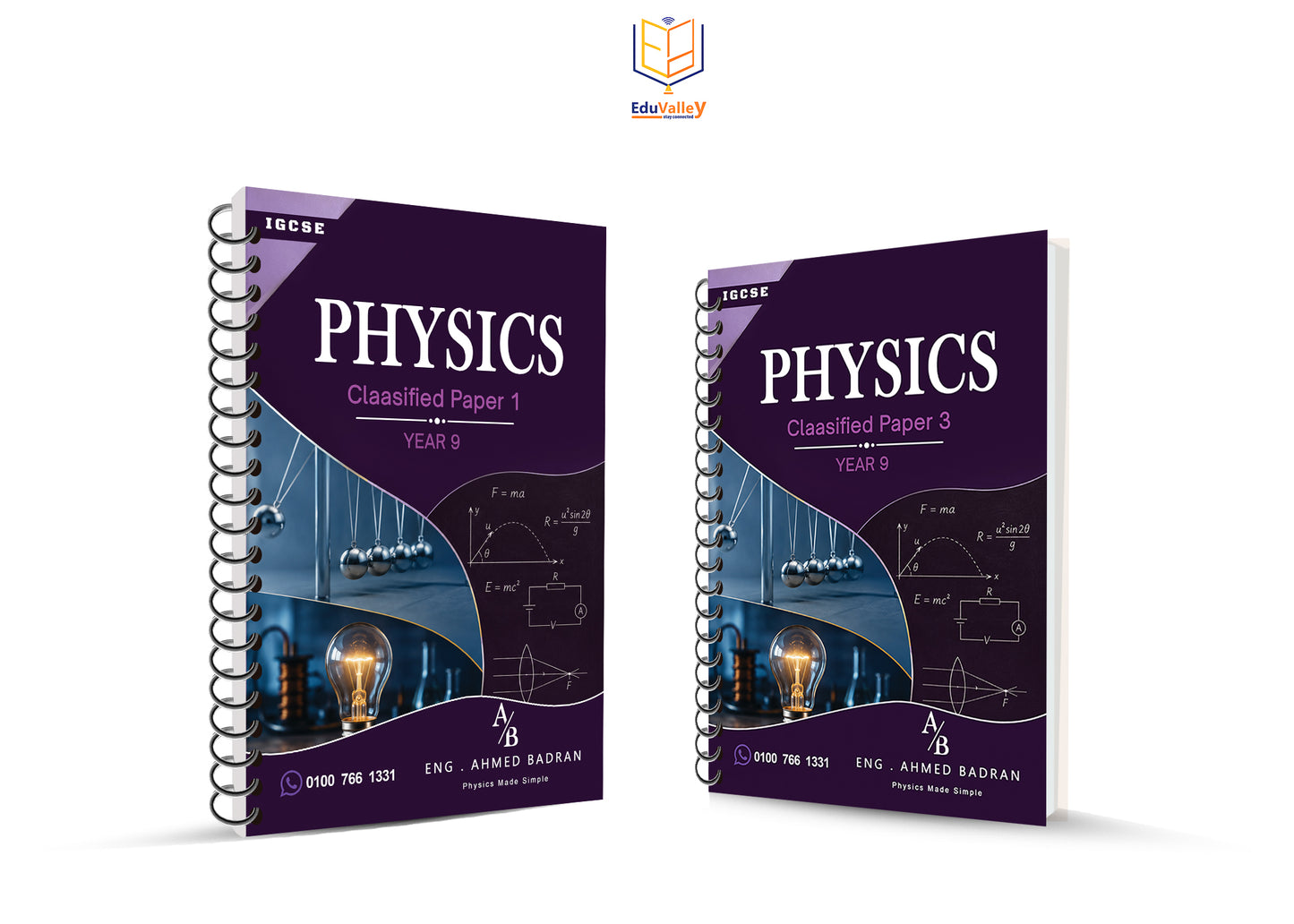 Cambridge Pre-IG Physics (0625/0972) Study Notes , Classified with MS Eng. Ahmed Badran