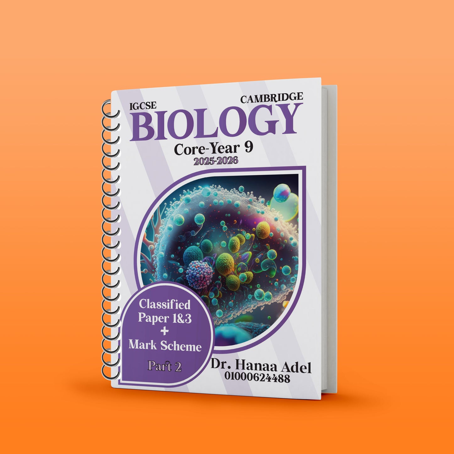 Cambridge Pre-IG Biology (0620/0971) Classified Paper 1&3  Dr.Hanaa Adel  2026