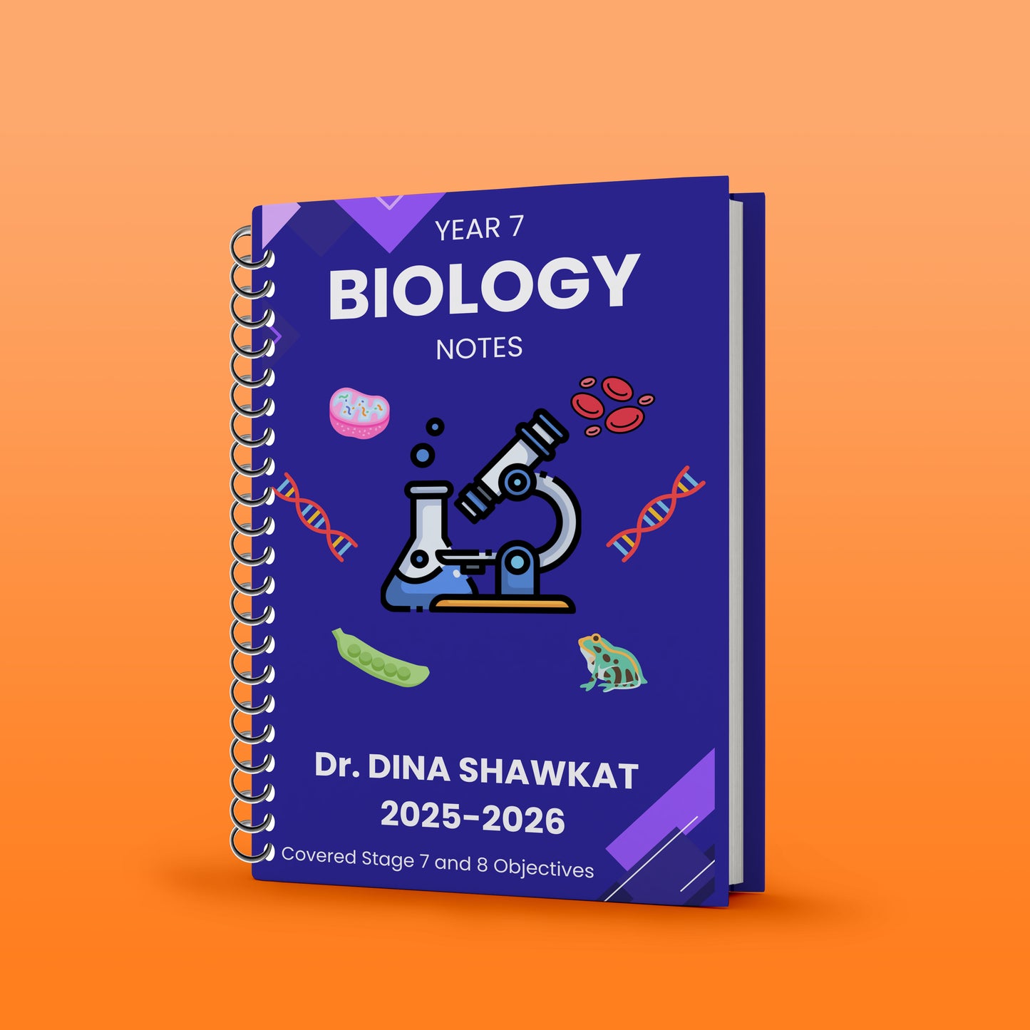 Cambridge Year 7 Science (0893) Study Notes Biology  Dr. DINA SHAWKAT 2026