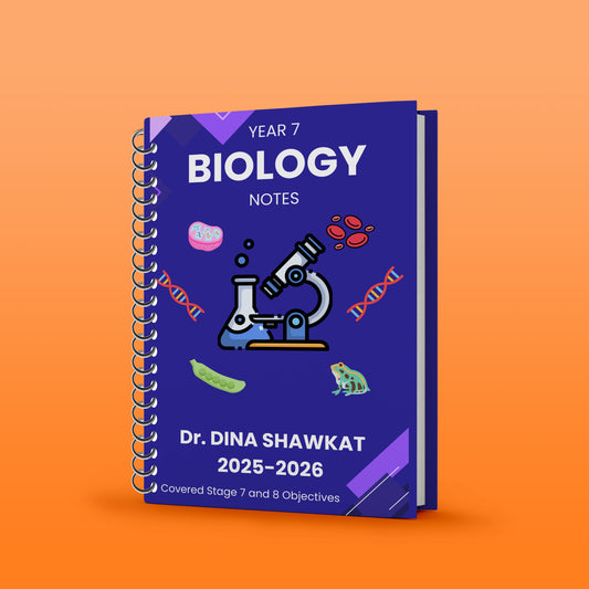Cambridge Year 7 Science (0893) Study Notes Biology  Dr. DINA SHAWKAT 2026