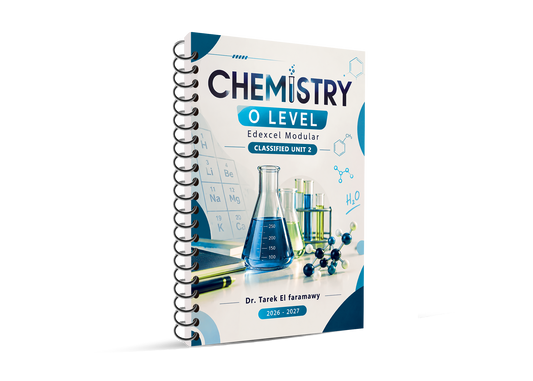 Edexcel O.L Chemistry Classified & Notes & Past Papers  Unit 2  Dr. Tarek Elfaramawy 2026-2027