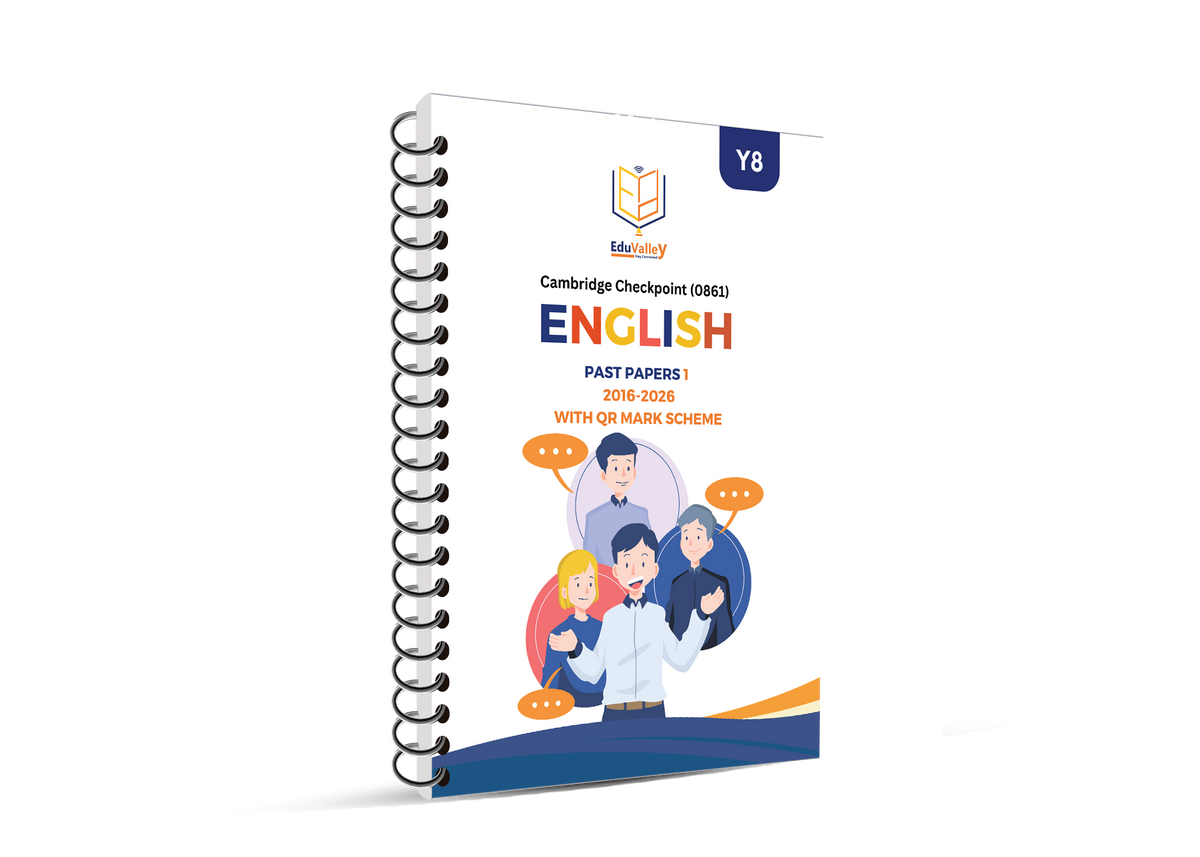 نقطة تفتيش كامبريدج 2 السنة 8 اللغة الإنجليزية (0861) PP P1&amp;2 من 2015 إلى 2024