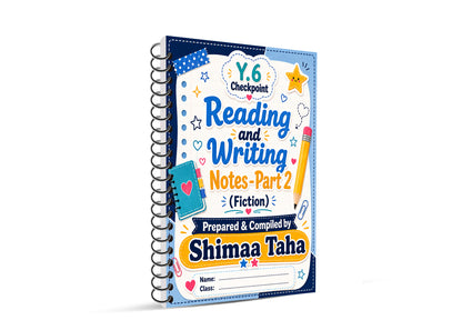 Cambridge Primary Year 6 English (0844/0058 Notes Fiction & Non Fiction & Mark Scheme - Shaimaa Taha 2026-2027