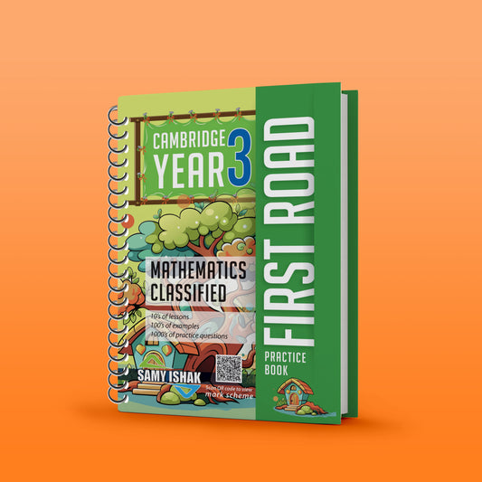 Cambridge Primary Year 3 Math First Road Notes, Classified with Answers Samy Ishak 2026