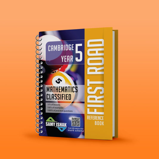 Cambridge Primary Year 5 Math First Road Notes, Classified with Answers Samy Ishak 2026