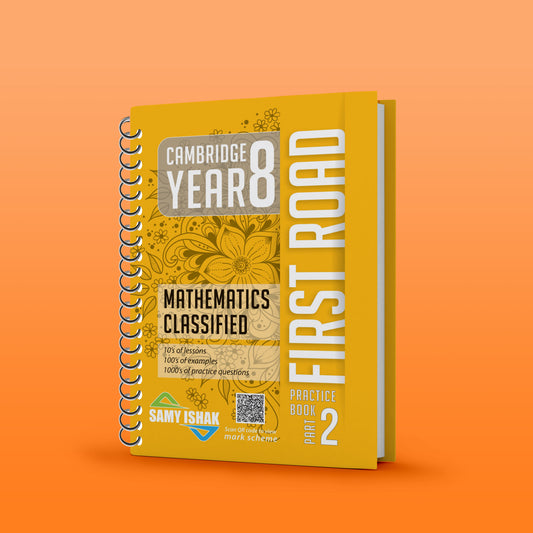 Cambridge CheckPoint Year 8 Math First Road Notes, Classified with Answers Samy Ishak