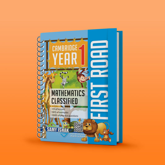 Cambridge Primary Year 1 Math First Road Notes, Classified with Answers Samy Ishak 2026
