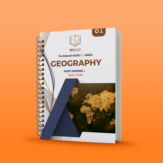 Edexcel O.L Geography (4Ge1) P.P Paper: 1,2 From 20-24 All Variants With Qr Mark Scheme.