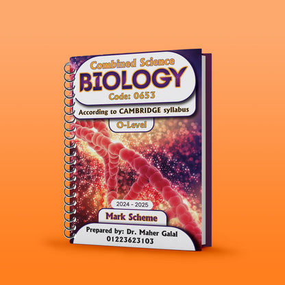 Cambridge O.L Combined Science (0653) Classified With M.S Maher Galal