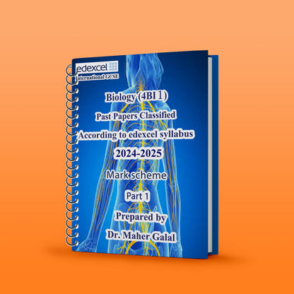 تصنيف مادة علم الأحياء OL (4BI1) من Edexcel مع الجزء الأول والثاني من MS ماهر جلال