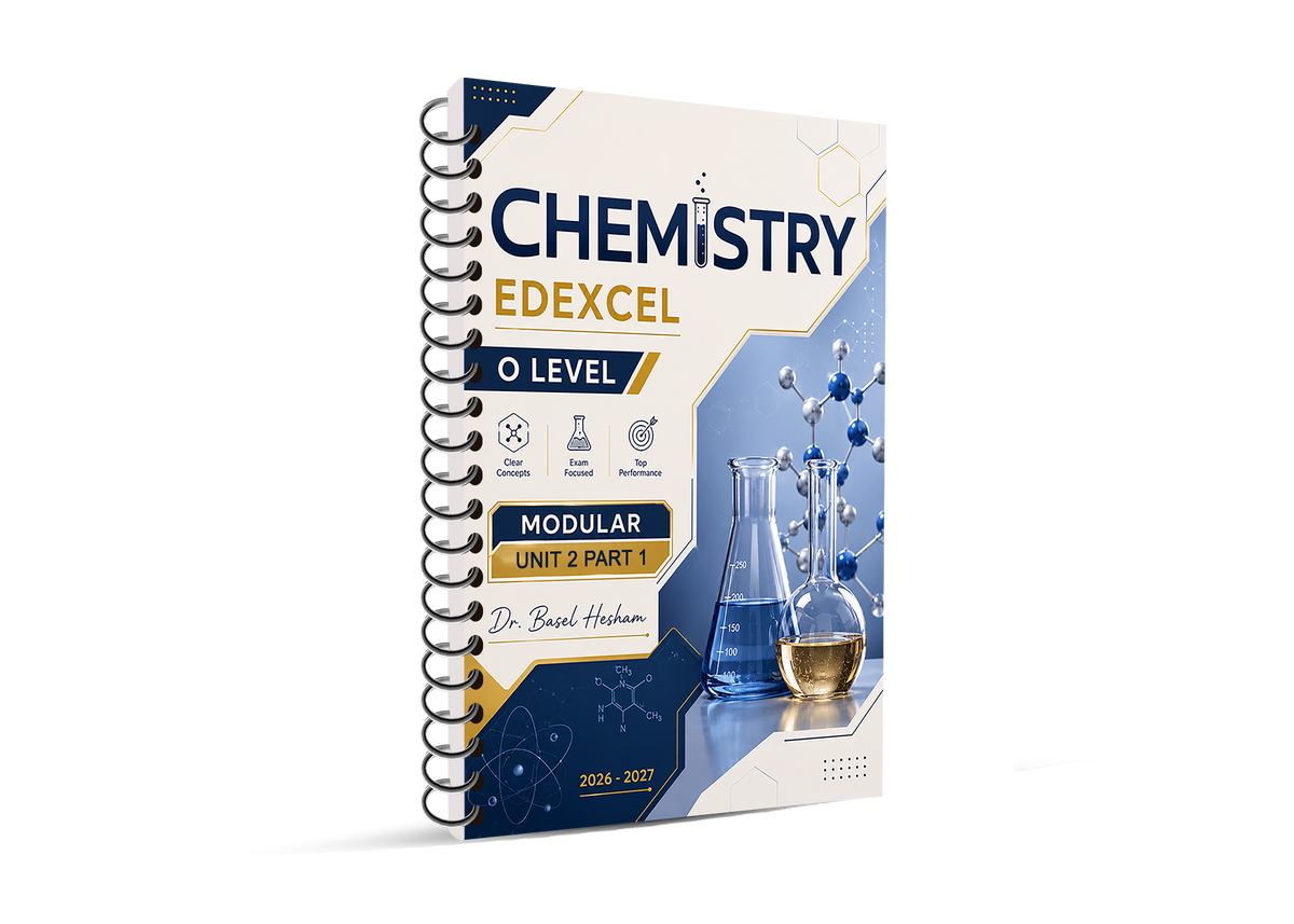 Edexcel OL Modular Classified Unit 1 & 2 Dr. Basel Hesham 2026 - 2027