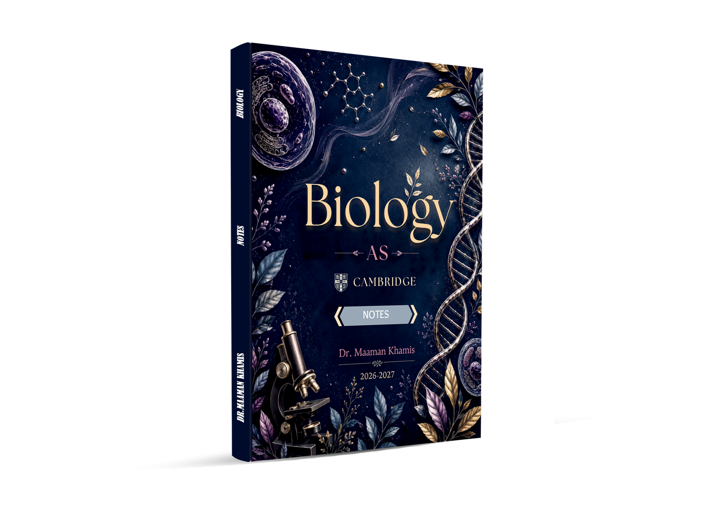 Cambridge AS Biology (9700) Classified With QR MarkScheme & Notes- Dr. Maaman Khamis (2026)