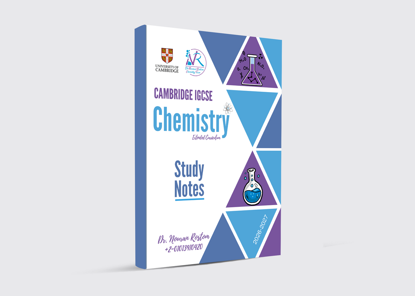 Cambridge O.L Chemistry (0620-0971)– Complete Study Notes by Dr. Nouran Rostom (2026–2027 Edition)