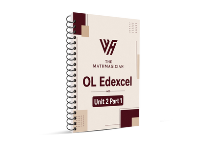 Edexcel O.L Maths Modular (4XMA1 ) Claassified Unit 1,2 Eng. Walid Hamza 2026-2027