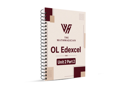 Edexcel O.L Maths Modular (4XMA1 ) Claassified Unit 1,2 Eng. Walid Hamza 2026-2027