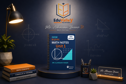 Edexcel O.L Maths A - Modular Unit 1 Notes - MR. ALHASSAN YASSER ( 2026 )