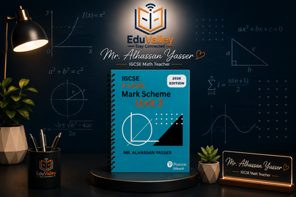 Edexcel O Level Maths A Modular Unit 2H Classified with Mark Scheme | Mr. Alhassan Yasser 2026-2027