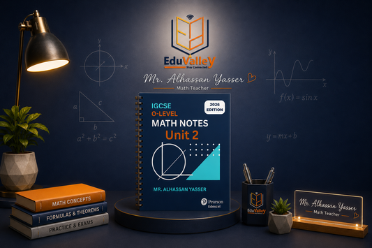 Edexcel O Level Mathematics A | Modular Unit 2H (Higher) Study Notes | Mr. Alhassan Yasser | 2026–2027