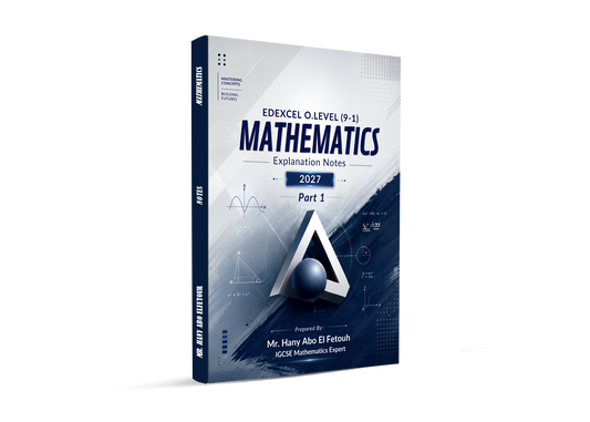 Edexcel O.L Math Classified Mr. Hani Aboelfetouh 2026-2027