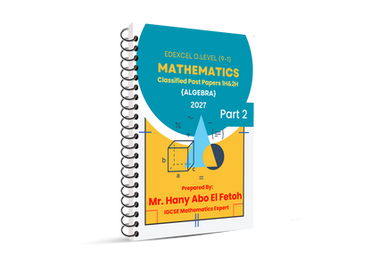 Edexcel O.L Math Classified Mr. Hani Aboelfetouh 2026-2027
