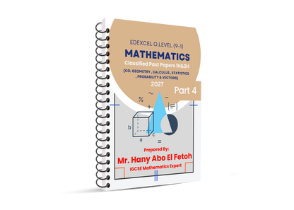Edexcel O.L Math Classified Mr. Hani Aboelfetouh 2026-2027